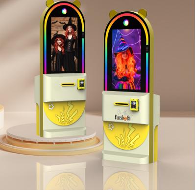 China LKS Advanced Photo Printing Kiosk with Hardware and Software Allows Photo Editing and Instant Print for sale