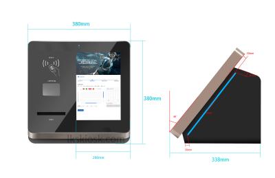 China Mini Ticketing Kiosk /13.3 inch Ticket Priting Machine,Cinema/Theatre Ticket Machine  for Quick Service for sale