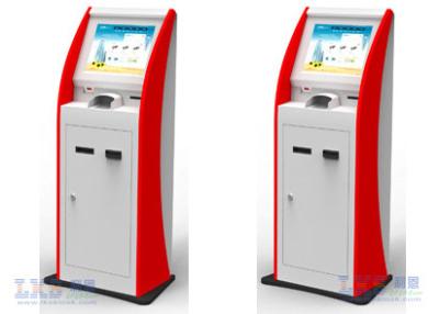 China Infrared / SAW Touch Screen ATM Kiosk With Webcam Payment Terminal Cash Machine for sale