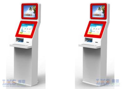 China 17inch het Schermlcd van het aanrakingsscherm Dubbele de Informatiekiosk van de Monitorzelfbediening Te koop