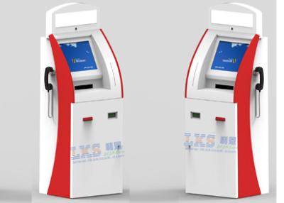 中国 A4 レーザ・プリンタの Telekiosk ビルのアクセプターの支払のキオスク、3 つのトラック USB MSR の無線カード読取り装置 販売のため