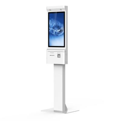 China 27 Inch Touch Screen Fast Food Self Ordering Kiosk Machine Android OR Windows for sale