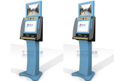 China Vertical Movie Ticketing Kiosk Machine 19 Inch Screen Multimedia Kiosks for sale