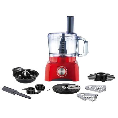 China 1.2L 600W Commercial Red Multifunctional Household Food Processor for sale