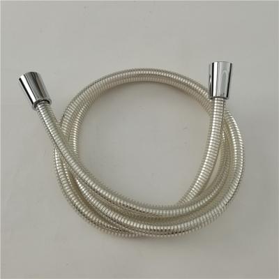 China Modern Excellent Quality PVC Flat Lay Discharge Hose Top Selling PVC Shower Hose Glossy Gray for sale