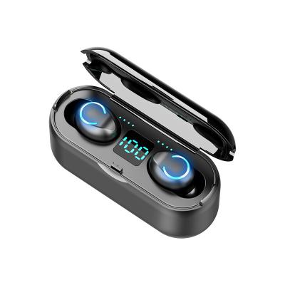 China Perfect New F9 Wireless Earphone Noise 2021 Bluetooth 5.0 TWS Earbuds Mini Earbuds Wireless F9 Small Earbuds With 2000mAh Charging Box for sale