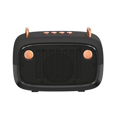 China Convenient Bluetooth Speaker OEM Speaker BS-32D Radio Bass Portable Speaker Retro Subwoofer Plug Card Plastic Hot Super Outdoor Radio for sale