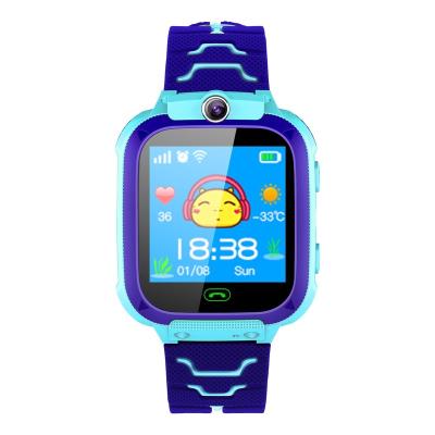 China Q12 Touch Screen Kids Watches SOS Phone IP67 Waterproof Watch 2G Sim Card Smart Phone IP67 Location Tracker Smart Watch For Kids for sale