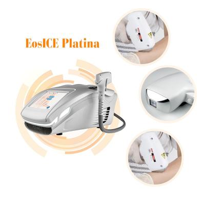 China Hair removal EOS Ice 755 three-wavelength 808 1064nm laser hair removal machine suitable for all skin types and all hair types for sale