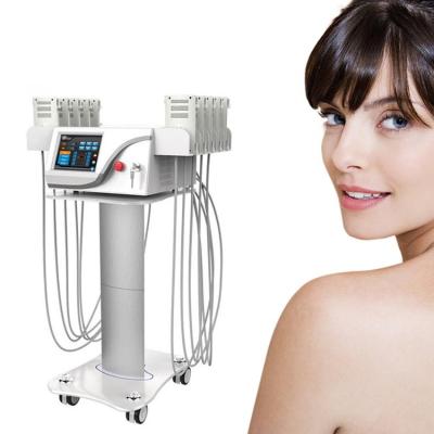 China Portable Weight Loss 635nm 650nm 940nm Diode Lipo Laser Slimming Instrument 3d Lipo Laser Machine For Sale for sale