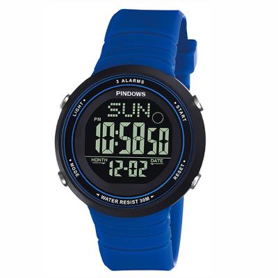 China Hot Sale Fashion LED Waterproof Digital Wrist Watch Digital Display Sport Watches for sale