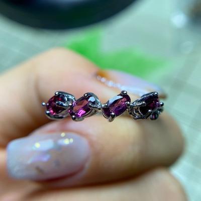 China 30pcs/Combos CLASSIC gemstone rings joyas de feminina jewelry massive 925 silver pour femme joyeria fina aros de moda de donna d'anelli for sale