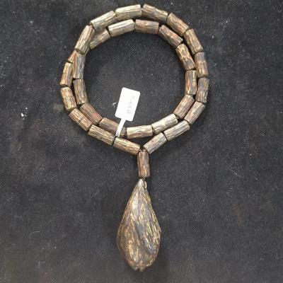 China 1pcs/lot Nice Agar Ethnic Natural Cambodian Wood Pendant Necklace Colors Wood Is Jewelry Strong Rare Precious Amulet Style Ethnic Taki for sale