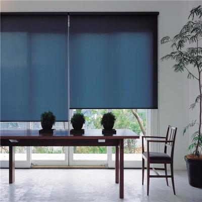 China ROMAN Plain Color Sunlight Filtering Roller Shade and Curtain for sale