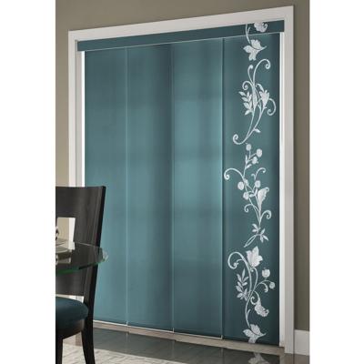 China Polyester Printed Panel Blind Panel Price Good Blinds Slide Blinds For Living Room for sale