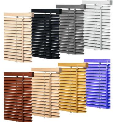 China New Slat Design Venetian Blinds , Aluminum Venetian Shade Industrial Blinds for sale