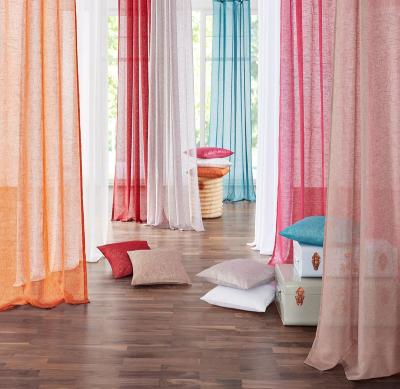 China Beautiful High Quality Insulated Voile Window Curtains for sale