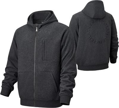 China Heavy Bulk Custom Sweatshirts Anti-wrinkle Mens 3D Embossed Hoodie for sale