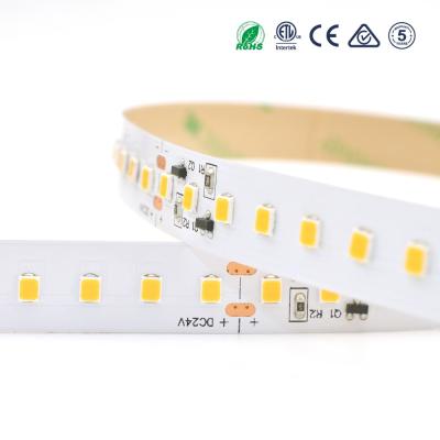 China Smart Copper 24v 128leds/m Intelligent Temperature Control Led Lighting Strip for sale