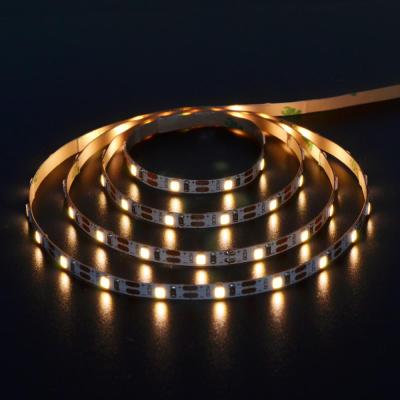 China Ultra thin 120leds copper one led flexible led strip 5mm width 2835 cuttable for sale