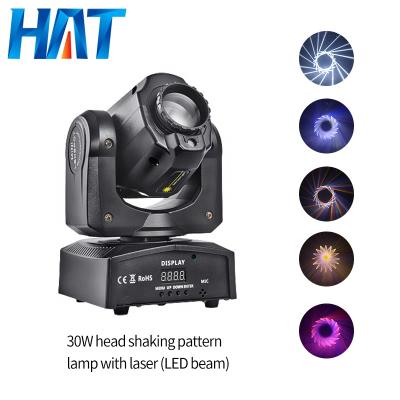 China Hot Sale Stage HAT Party Effect Light Mini Pro Light Beam Spot 30w Led Beam Light for sale