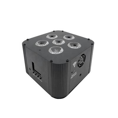 China Stage Light HAT DMX512 Radio Led Battery Par Light 6 *18W Stage DJ Disco KTV Light for sale