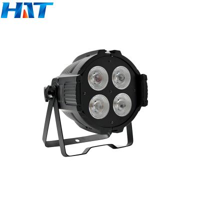 China Stage HAT COB Led Par Light Boxes Stage Light 200w 4*50w Cob RGB Par Light for sale