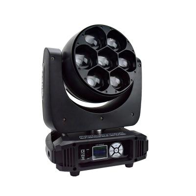 China STAGE LIGHT HAT Sale Well 7*40W Led RGBW 4in1 Zoom Beam Wash Moving Stage Bee Eye Par Light 7x40 Led Beam for sale