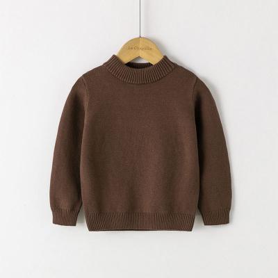 China Polyester / Cotton Wholesale New Products Knit Designs Baby Boy Sweater For Kids for sale