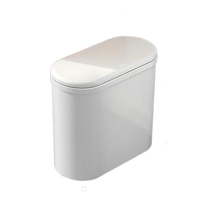 China 2021 Factory Feature Eco-friendly Modern Disposable Outlet Plastic Dust Bin For Home Pedal Trash Can For Kitchen for sale