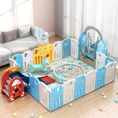 China New Modern Plastic Baby Playpen With Activity Board Baby Product Game Pen For Girls And Boys for sale