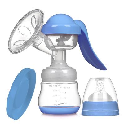 China BPA Free Portable Breast Pump Manual Milk Feeding Electric Silicone Milk Breast Pump for sale