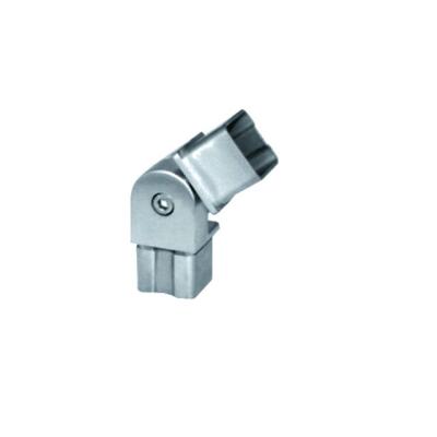 China Square Pipe Connector 304 316 2Way 3 Way Stainless Steel Pipe Fitting 4 Way Elbow Connector For Tube for sale