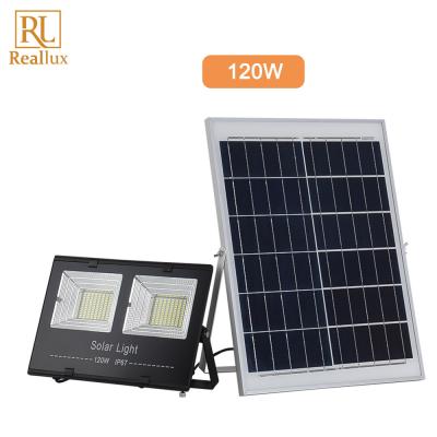 China ROAD solar led floodlight with big power 30W 60W 100w 180W 200W for street solar led outdoor light for basketball court lighting for sale