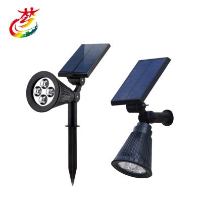 China Modern Commercial Waterproof ABS+PP 3W LED Solar Wall Light Optional Color Garden Light for sale