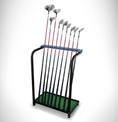 China Steel for 9pcs golf club stand holder for sale