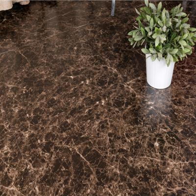 China EUROPEAN Self Adhesive Waterproof Plastic Wood Flooring Sticker Peel And Stick Vinyl Marble Flooring Tile for sale