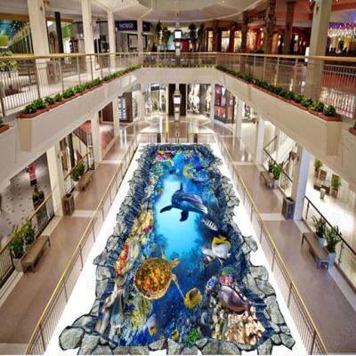 China Modern High Quality 3d Epoxy Flooring Sticker Fashion Best Fancy Magic 3D Epoxy Floor Sticker for sale