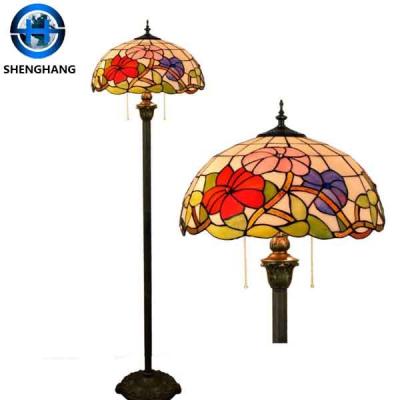 China Best Selling Modern China Floor Lamp Energy Saving Tiffany Floor Lamp With Different Shade for sale