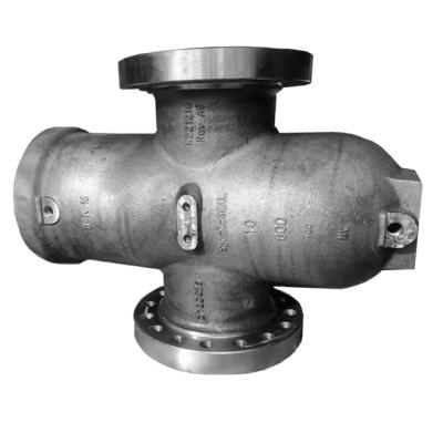 China Industry Sand Casting Large Scale Hydraulic Valve Carbon Steel Gate Valve Body for sale