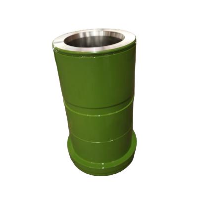 China Wholesale Oilfield Mud Pump Sleeve Drilling Mud Pump Metal Cylinder Inner Liner for sale