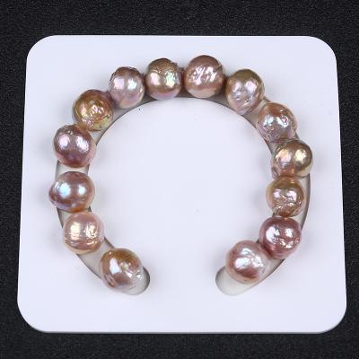 China Edison Pearl 13-14mm Edison Loose Freshwater Pearl Beads natural for sale