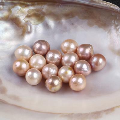 China Natural Color Edison Loose Freshwater Pearl Beads from Edison Pearl 13-14mm for sale