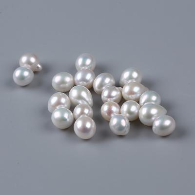 China Wholesale Freshwater Pearl 7-7.5mm Drop Shape White Loose Pearl Beads for sale