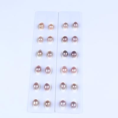 China Baroque Freshwater Pearl 11X15 mm Edison Loose Beads In Pairs For Jewelry Making for sale