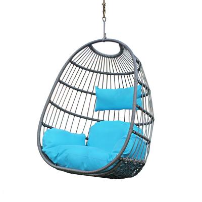 China High quality professional design LEISURE outdoor hanging swing egg chair outdoor leisure indoor garden hanging egg chair customized hanging chair for sale