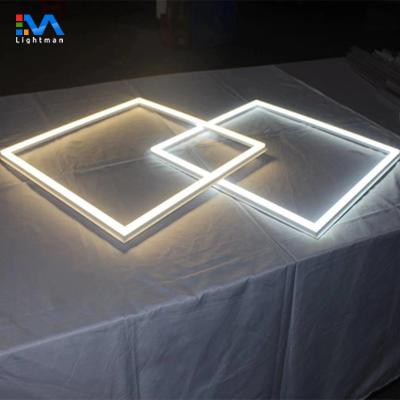 China New Product Edge-lit 36w Desktop 40w 600x600 Recessed Led Frame Panel Light 60x60 for sale