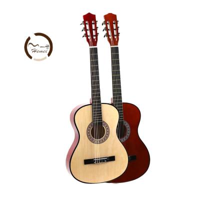 China Durable Professional Musical Instruments Notes Color Nylon Travel Adult Students Practice Classical Guitar for sale