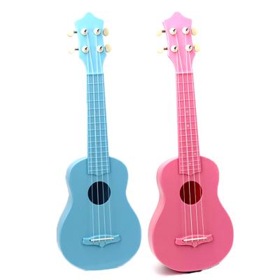 China Durable Custom Brand Personalized Koa Mini Ukulele Colorful Plastic Ukulele For Kids for sale