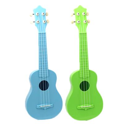 China Diverse Good Quality Durable Wholesale Exquisite Colorful Plastic Ukulele Diy for sale